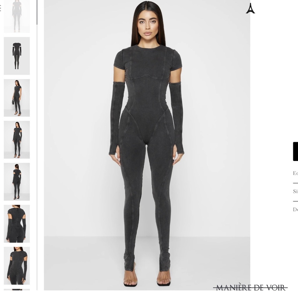 maniere de voir jumpsuit with sleeves (brand new)